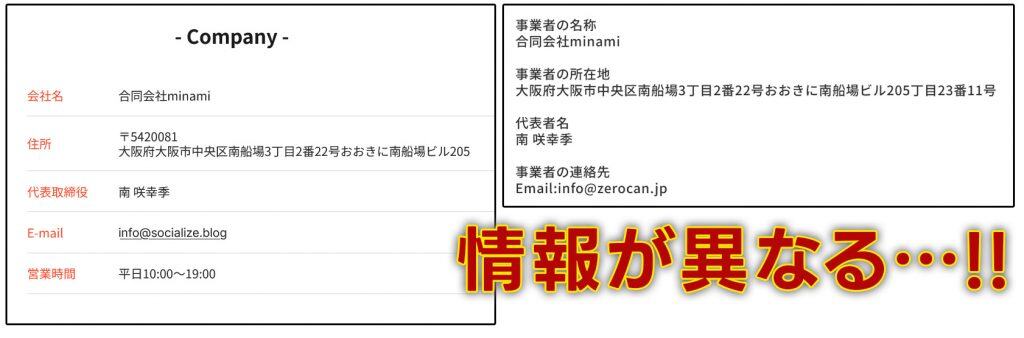 合同会社minamiの副業・SNS運用は詐欺か｜ゼロキャン・ソーシャライズ